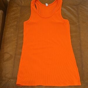 Under Armour Heat Gear Bright Orange/Coral Sleeveless Women's Top